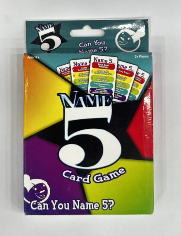 Name 5 - The Ultimate Trivia Challenge