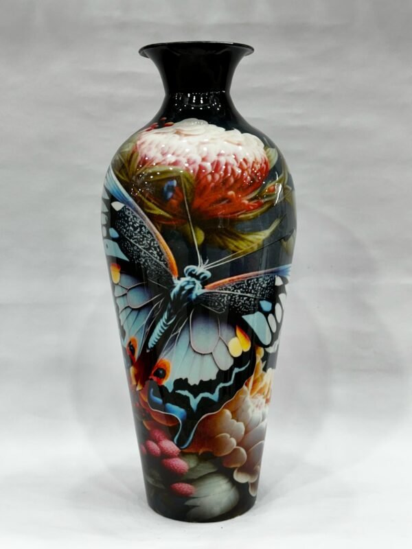 Metal Vase - Butterfly