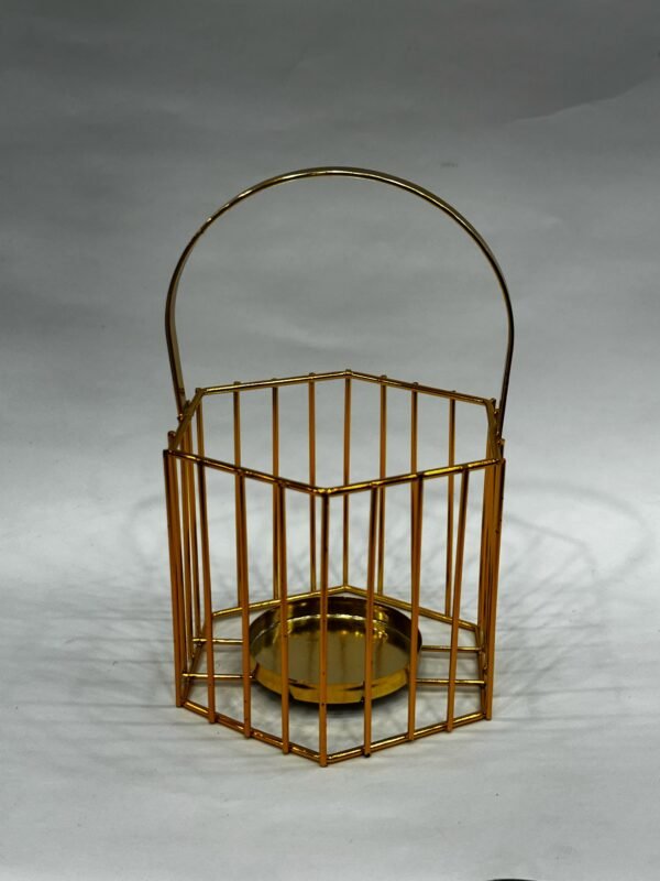 Candle Stand - Golden Design