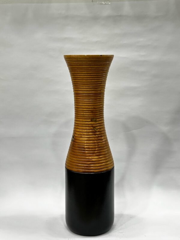 Handcrafted Vases - Wooden Black Base