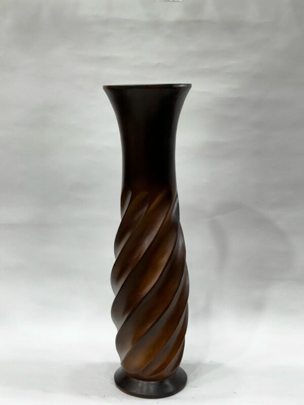 Handcrafted Vases - Wooden Black